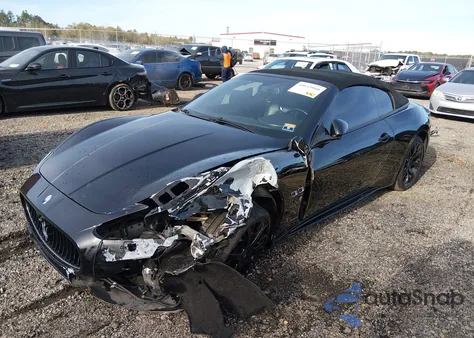 2016 Maserati Granturismo Mc/Mc Centennial/Sport from USA, damaged, VIN ZAM45VMA8G0167344